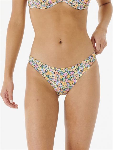 Rip Curl Shop Women Bikinis Bikini Bottom Afterglow Floral Full