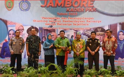 Jambore Kader PKK Tingkat Prov Kalteng Tahun 2023 Resmi Dibuka NEO