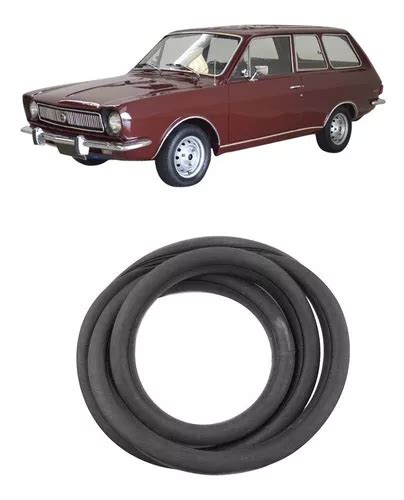 Borracha Janela Traseira Fixa Ford Belina 1 1968 A 1977 Parcelamento