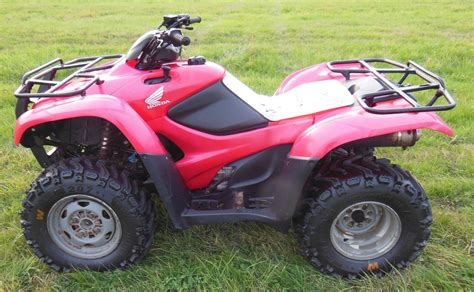 Honda Fourtrax 420FM Quad Bike Farm 4x4 Off Road Utility ATV Quad Red