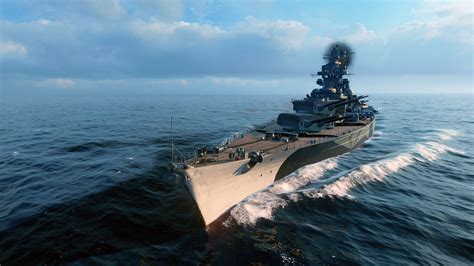 2560x1440 Resolution Gray Ship World Of Warships Tirpitz Sea