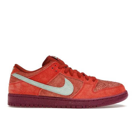 Tênis Nike Sb Dunk Low Pro Mystic Red Rosewood Salmão