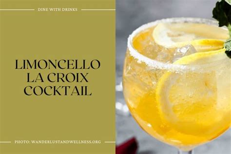 20 La Croix Cocktails That Will Fizz Up Your Life! | DineWithDrinks