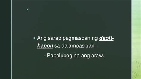 Ano Ang Kahulugan Ng Dapit Hapon Bloganoang