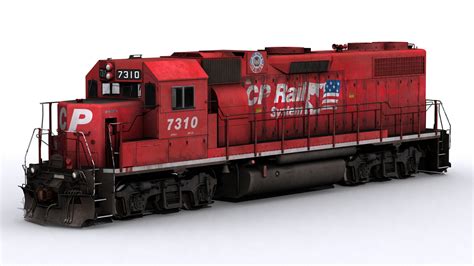 Cp Gp38 2 Ex Dandh Virtual Railroad Mods