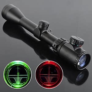 Minidiva Tactical 3 9X40 Red Green Illuminated Lunette De Chasse Avec