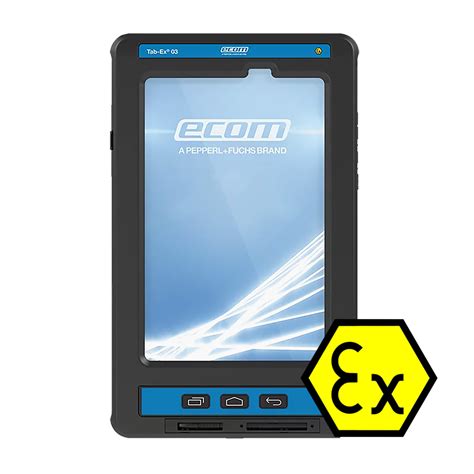 Ecom Tab Ex 03 Dz1 Intrinsically Safe Android Tablet Wifi Only