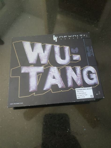 Rare Vtg Wu Tang Clan Scale Wee D See Works Ebay