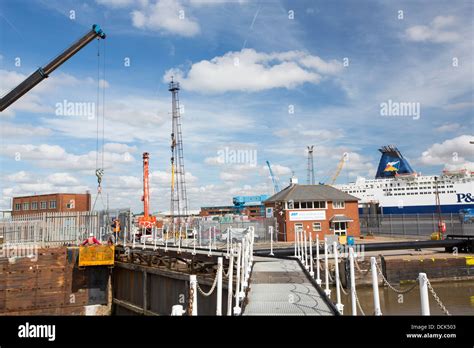 The Ferry Terminal in Hull, Yorkshire, UK Stock Photo - Alamy