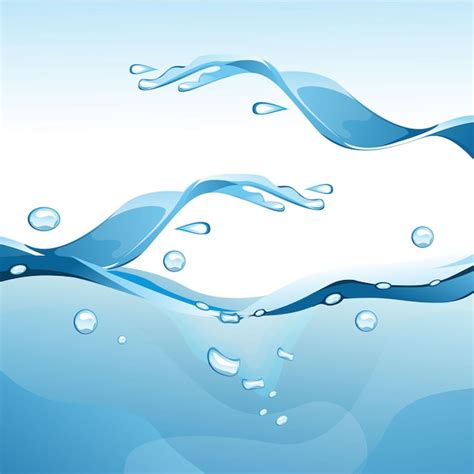 Premium Vector | Water splash background