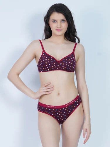 Ladyland Net Padded Lingerie Set 30 36 32b Pack Of 1 Red At Rs 389 Piece Lingerie Dress