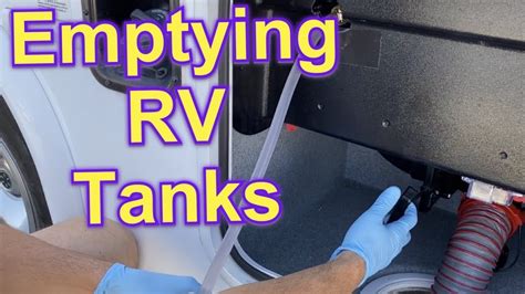 Dumping Your Rv Black And Grey Water Tanks How To Empty And Clean Your Rv Tanks Class C