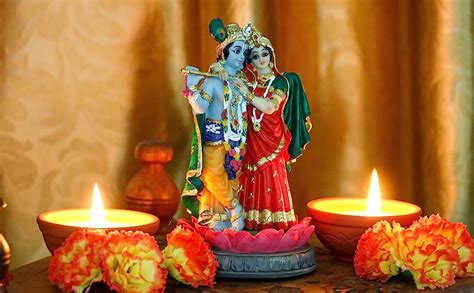 Mua Alikiki Indian God Radha Krishna Statue H Hindu Goddess Radha