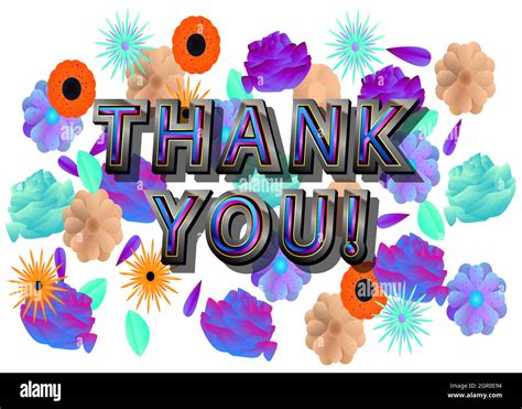 Word Clipart Thank You