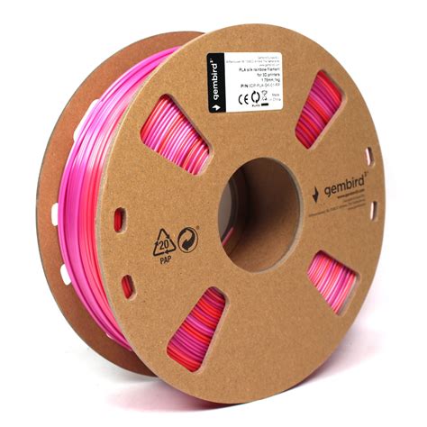 Pla Filament Silk Rainbow Rood Paars Mm Kg Kopen Dfilamentshop