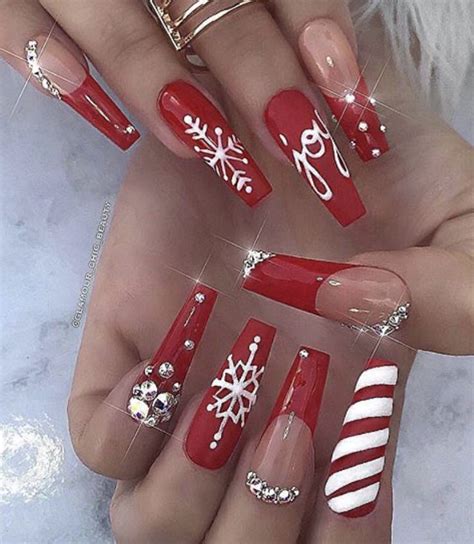 Christmas Nails Christmas Nails Acrylic Holiday Nails Christmas