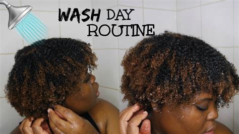 Detailed Natural Hair Wash Day Routine Type 4 Hair Youtube