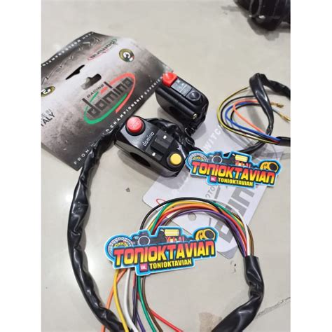 Jual Saklar Kiri Kanan Motor Universal Domino On Off Saklar Lampu Sein