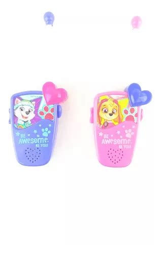 Walkie Talkie Paw Patrol Skye Y Everest Juguete Niñas en venta en por