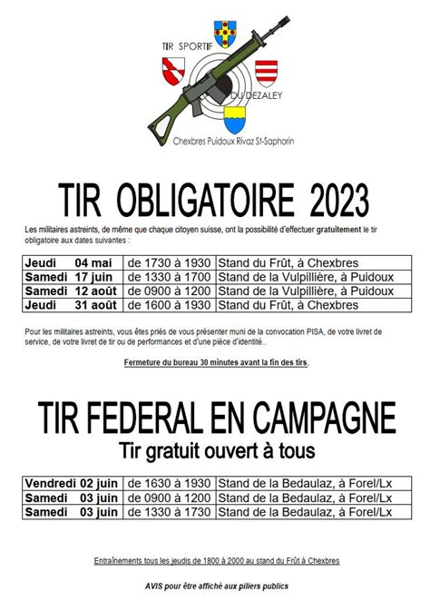 Tir Cantonal Du Valais