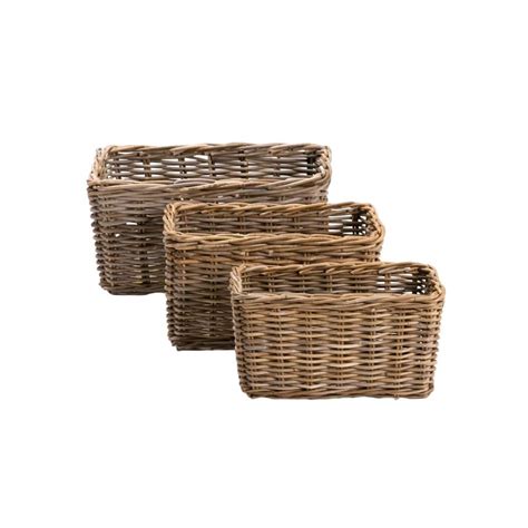 Baskets Set Of 3 LEROY MERLIN South Africa