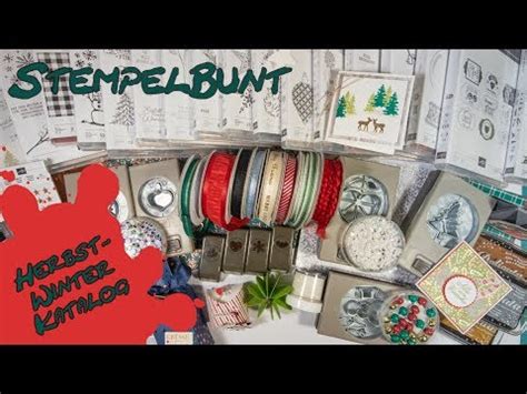 Neue Produkte Herbst Winterkatalog 2019 Von Stampin Up Und Meine