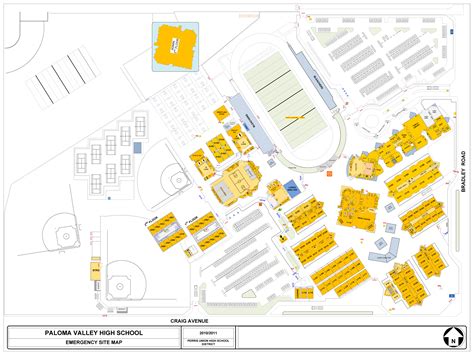 Ventura High School Campus Map