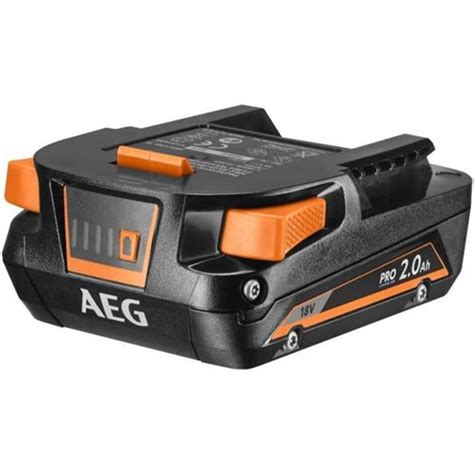 AEG Batterie Pro Lithium 18V 2 0 Ah L1820S Chargeurs Batteries Et