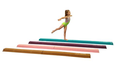 Gymnastics 9' Foldable Suede Beams-Free Shipping! - Gymnastics ...