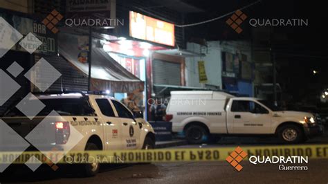 Deja Un Muerto Y 3 Heridos Ataque A Bar De Acapulco 2 Son Mujeres