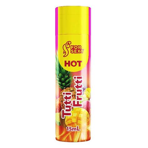 Gel Hot Beij Vel Tutti Frutti Para Massagem Ml For Sexy Meiliss