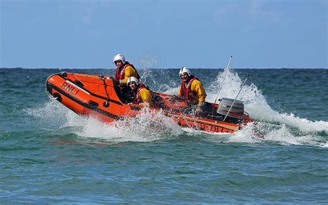 St Agnes Rnli Officially Welcomes New D Class Lifeboat Rnli