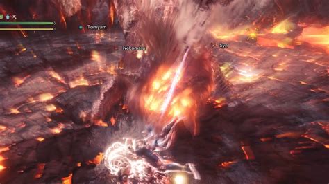 Arch Tempered Teostra Vs Greatsword And Kinsect Glaive Monster Hunter