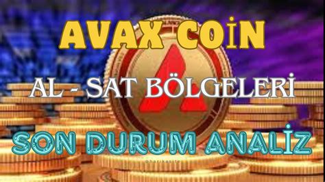 Avalanche Avax Coin Al Sat B Lgeleri Son Durum Yorum Analiz G Ncel