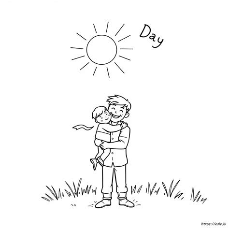 fathers day coloring pages 9