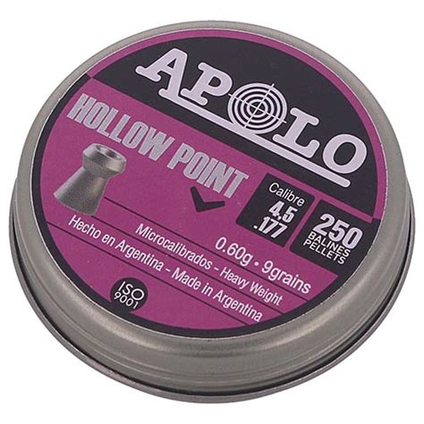 Apolo Hollow Point Pellets 177 Cal Pack Of 1250 — Delta Mike Ltd