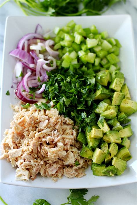 Easy Avocado Tuna Salad Kim S Cravings