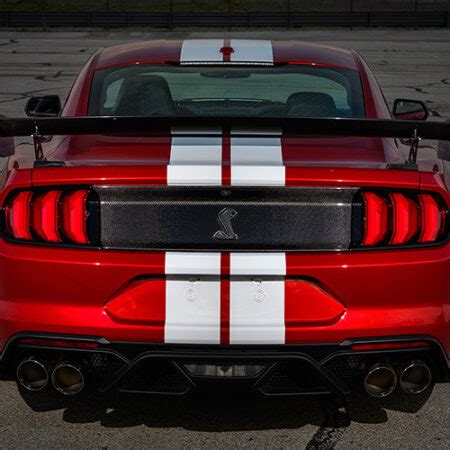 Shelby Gt Carbon Fiber Rear Decklid Panel Autoware