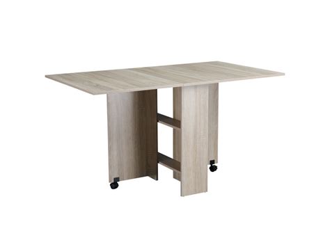 Table Pliante De Cuisine Salle Manger Amovible Sur Roulettes L X