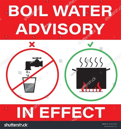 50 Boil Water Advisory Images Stock Photos And Vectors Shutterstock