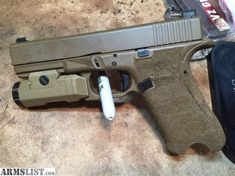 ARMSLIST For Sale Trade Full FDE Glock 17 Gen 4 Custom W S3F Barrel