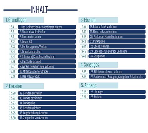 Mathe Abitur Skript Vektorrechnung Grundkurs