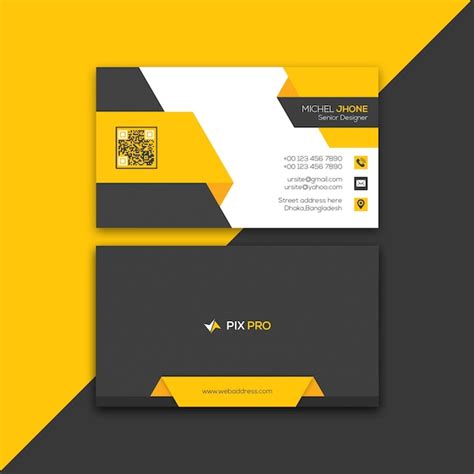 Premium PSD | Personal Business Card Template