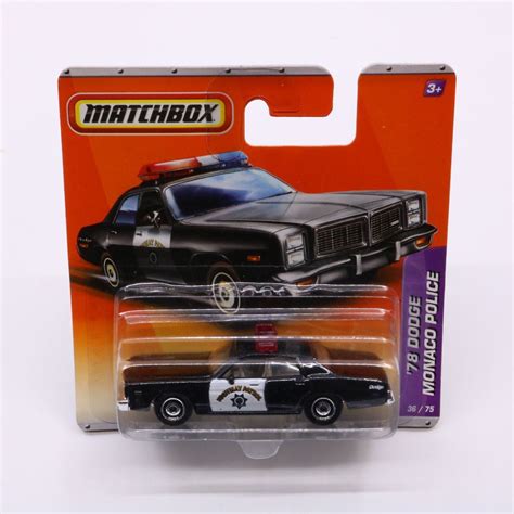 Matchbox 3675 78 Dodge Monaco Police Vaterahu