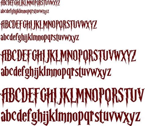 Hocus Pocus Font Information And Type Samples Page 1