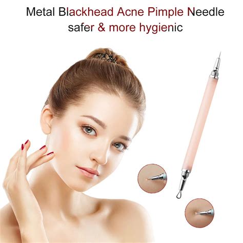 Metal Blackhead Acne Pimple Removal Stainless Steel Black Head Remover