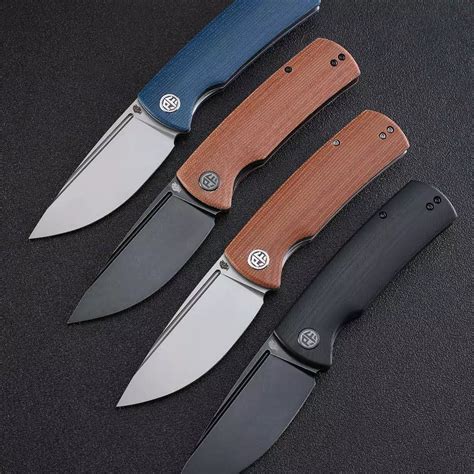 Petrified Fish Beluga PFP01 - 3.62" K110 Sandblasted Blade, Blue Micar ...