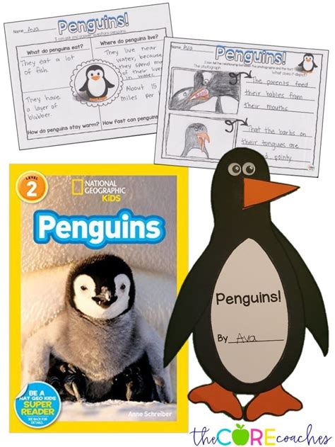 Penguins Informational Digital Read Aloud Distance Learning Read