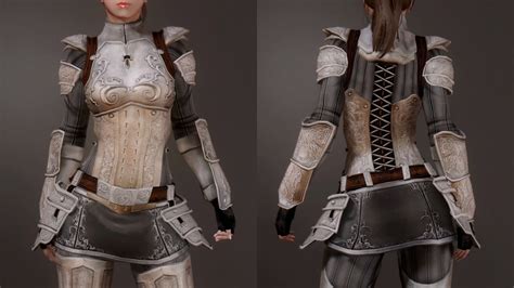 Skyrim Seeisen Platte Armor Tre Maga