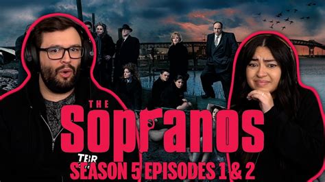 The Sopranos Season 5 Ep 1 2 First Time Watching TV Reaction YouTube